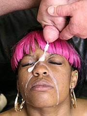 Raven Kisses gets throat fucked and facialized